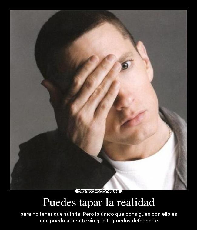 Puedes tapar la realidad - 
