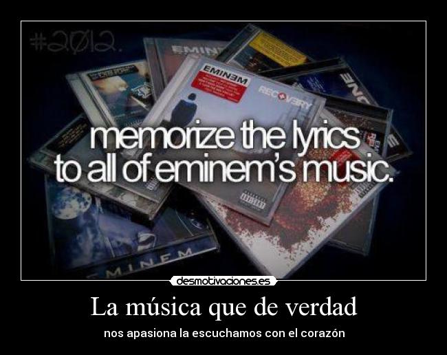 La música que de verdad -