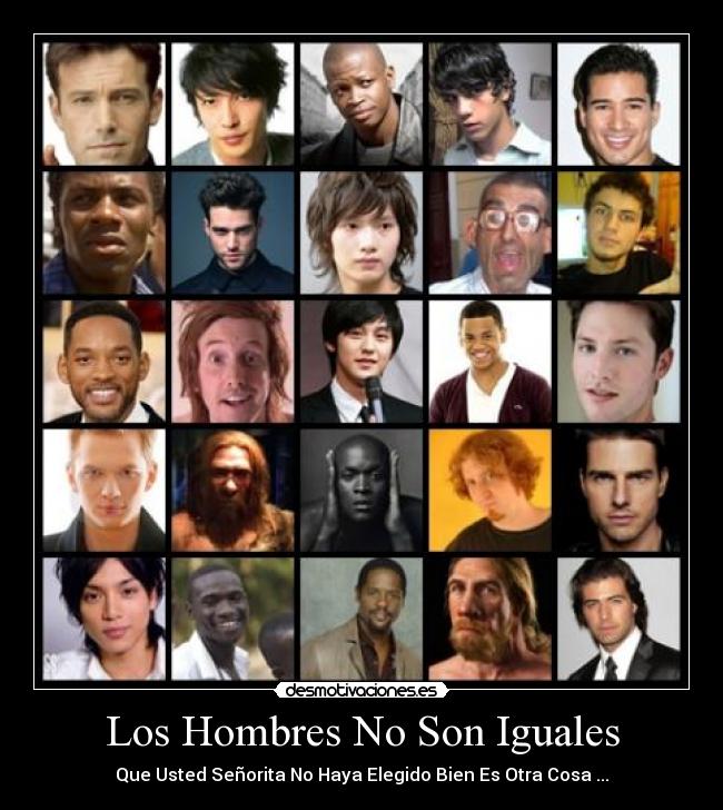 Los Hombres No Son Iguales - 