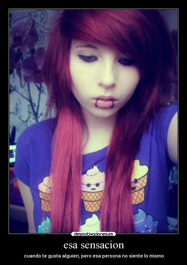 esa sensacion -