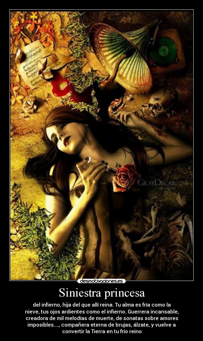 Siniestra princesa -