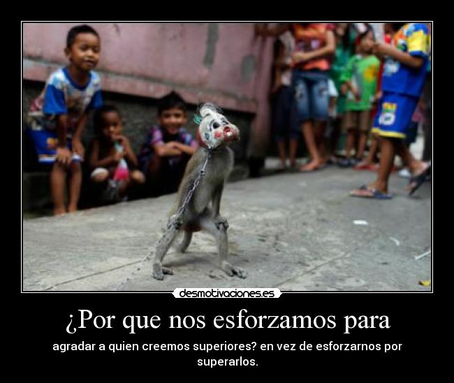 ¿Por que nos esforzamos para -