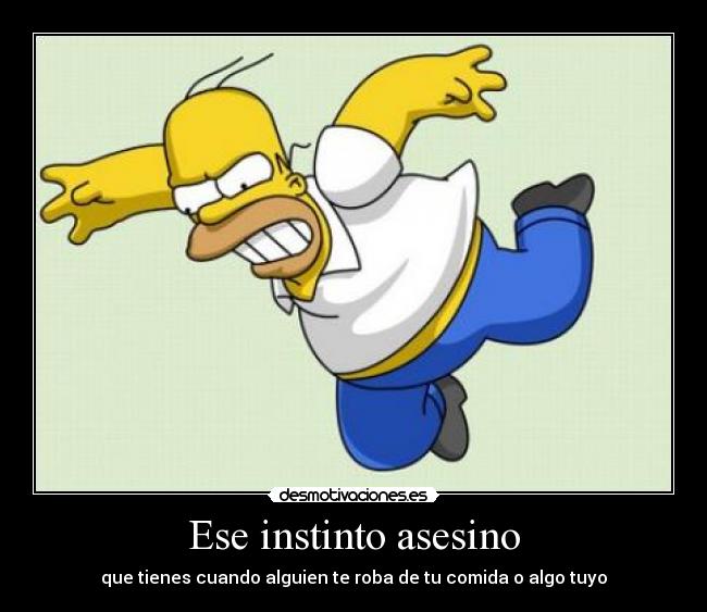 Ese instinto asesino - 