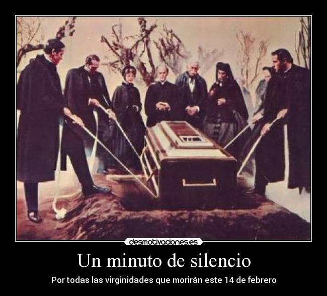 Un minuto de silencio -
