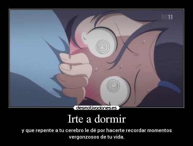 Irte a dormir -