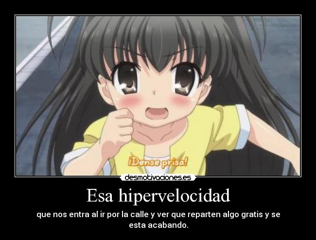 Esa hipervelocidad - 