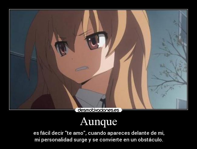 carteles toradora aisaka taiga jumjum desmotivaciones