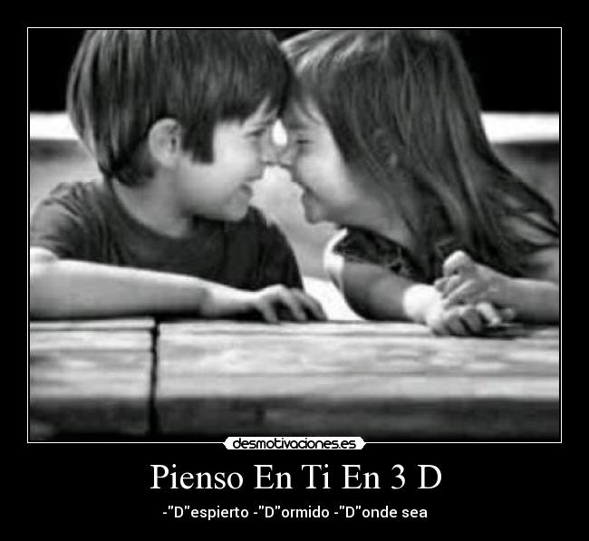 Pienso En Ti En 3 D - 