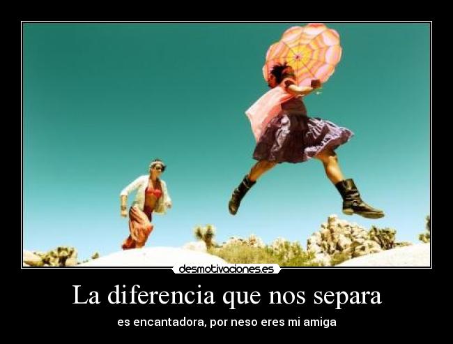 carteles diferencia que nos separa desmotivaciones