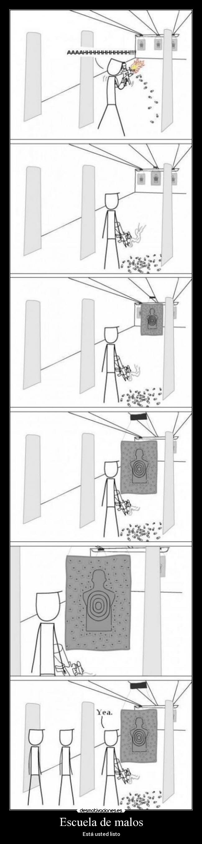 Escuela de malos - Está usted listo