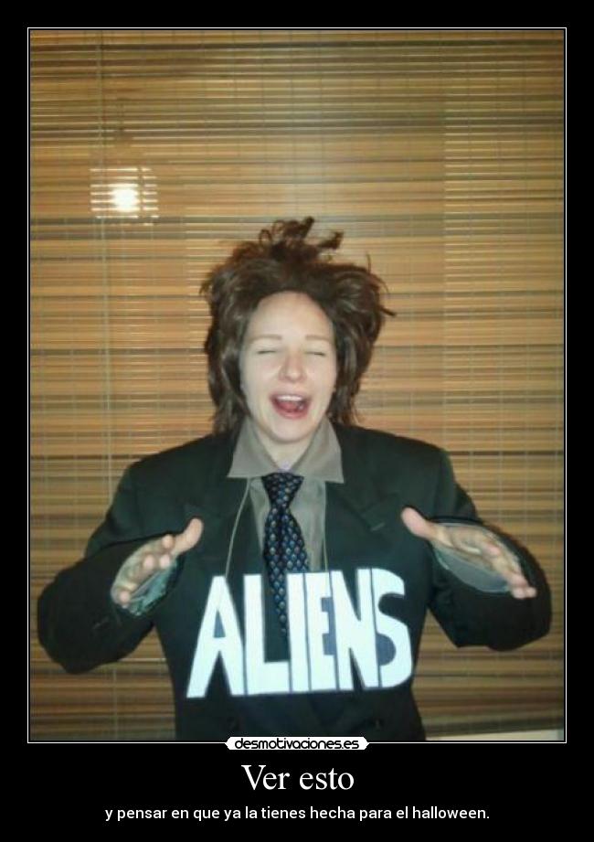 carteles alens histori chanel disfraz risa humor desmotivaciones