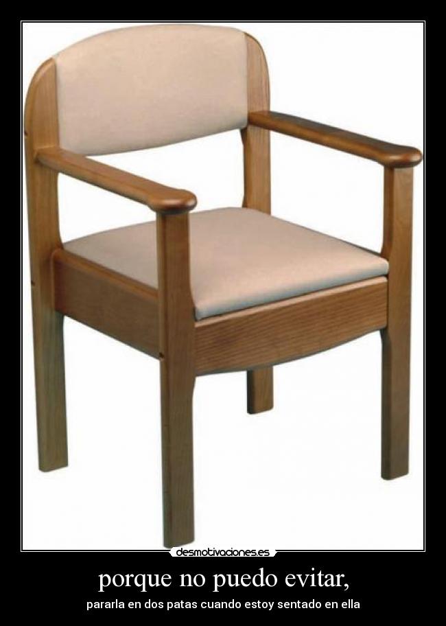 porque no puedo evitar, -