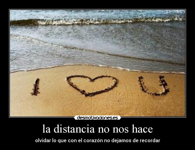 la distancia no nos hace - 