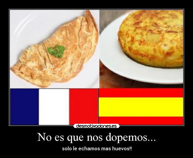 No es que nos dopemos... - solo le echamos mas huevos!!