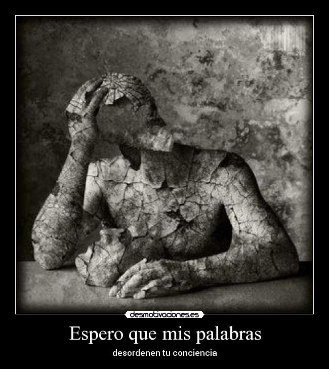 Espero que mis palabras - 