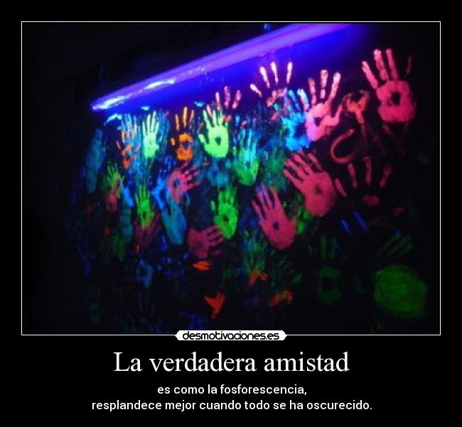 La verdadera amistad - 