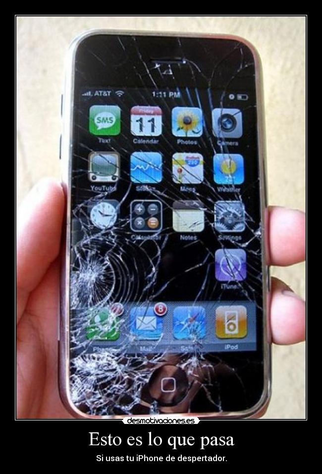 Esto es lo que pasa - Si usas tu iPhone de despertador.