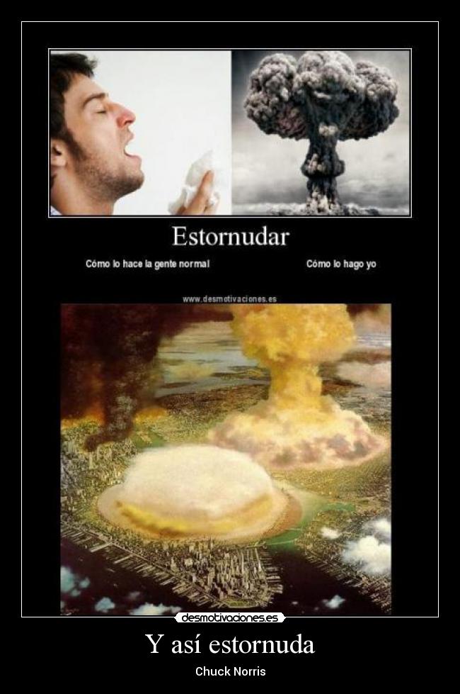 Y así estornuda - 