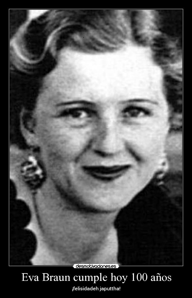 Eva Braun cumple hoy 100 años - 