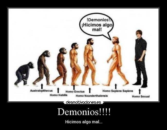 Demonios!!!! -