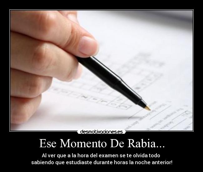 Ese Momento De Rabia... - 