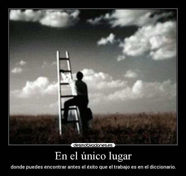 En el único lugar -