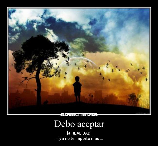 Debo aceptar - 
