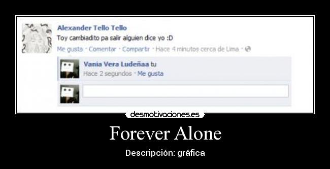 carteles forever alone desmotivaciones
