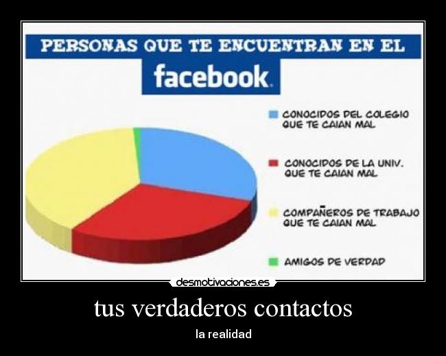 tus verdaderos contactos - la realidad
