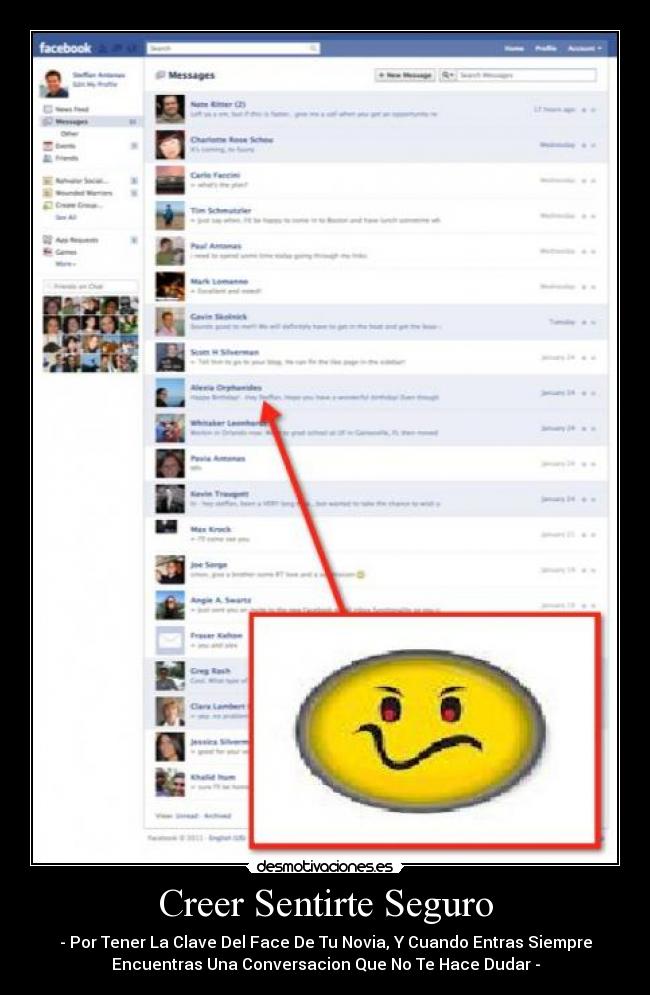 Creer Sentirte Seguro -