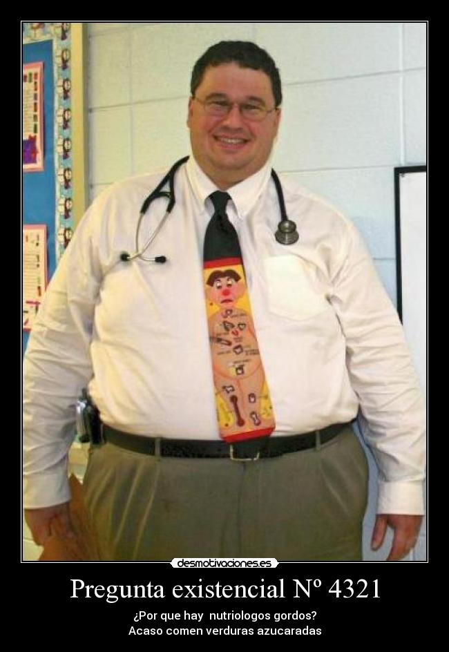 carteles nutriologo gordo porno por cagar desmotivaciones