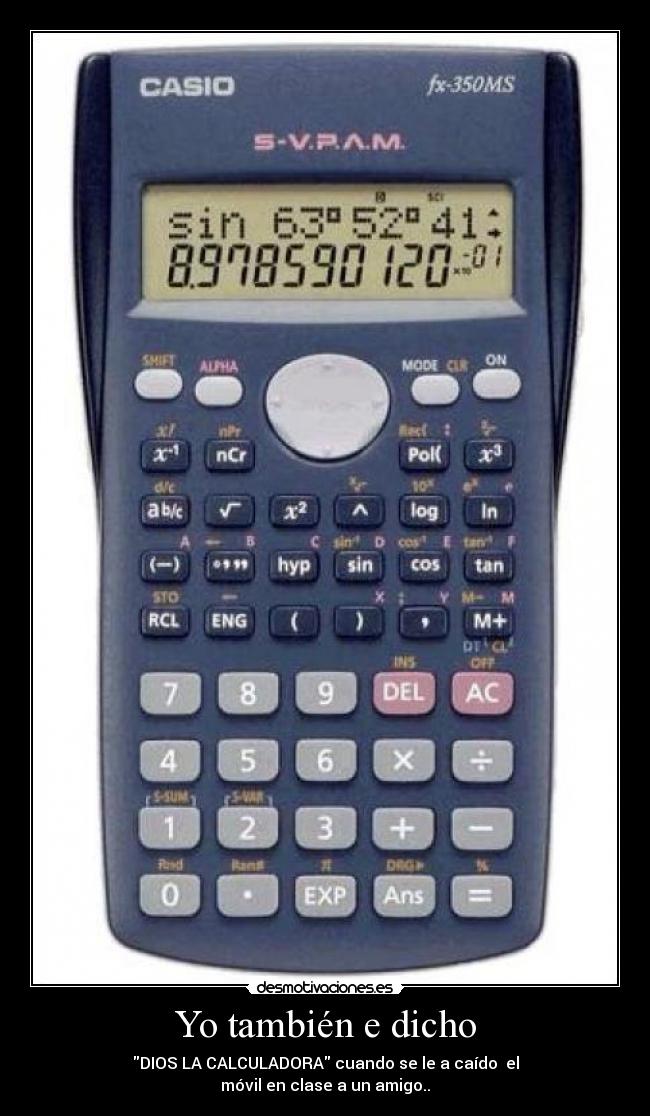 Yo también e dicho -