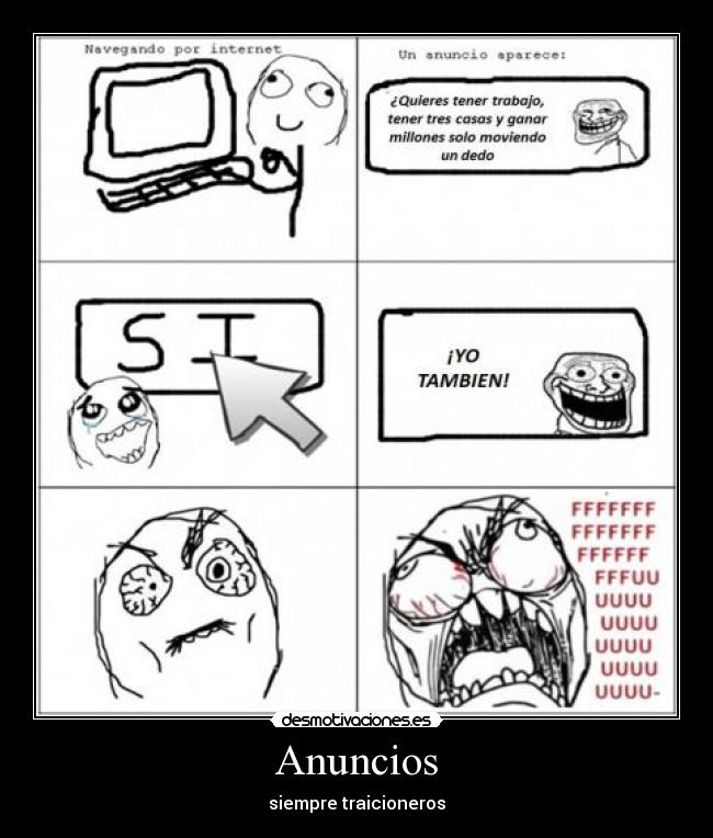 Anuncios - siempre traicioneros