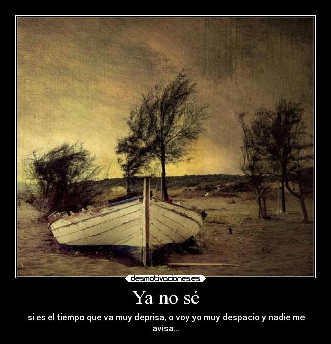 Ya no sé - 
