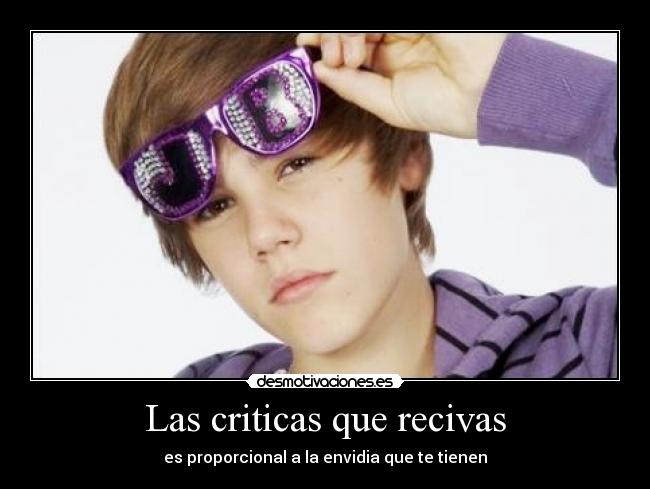 Las criticas que recivas - 