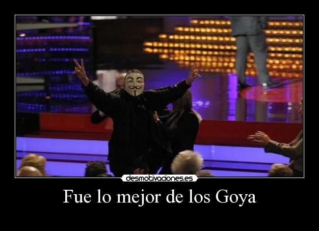 Fue lo mejor de los Goya - 