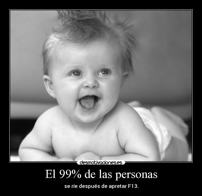 El 99% de las personas - 