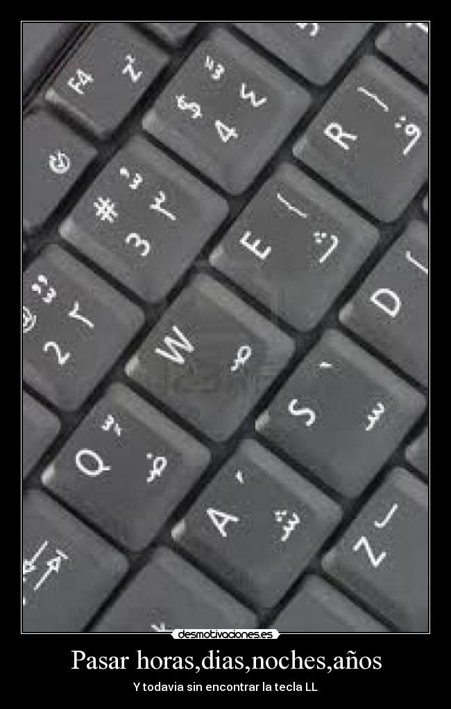 Pasar horas,dias,noches,años - 