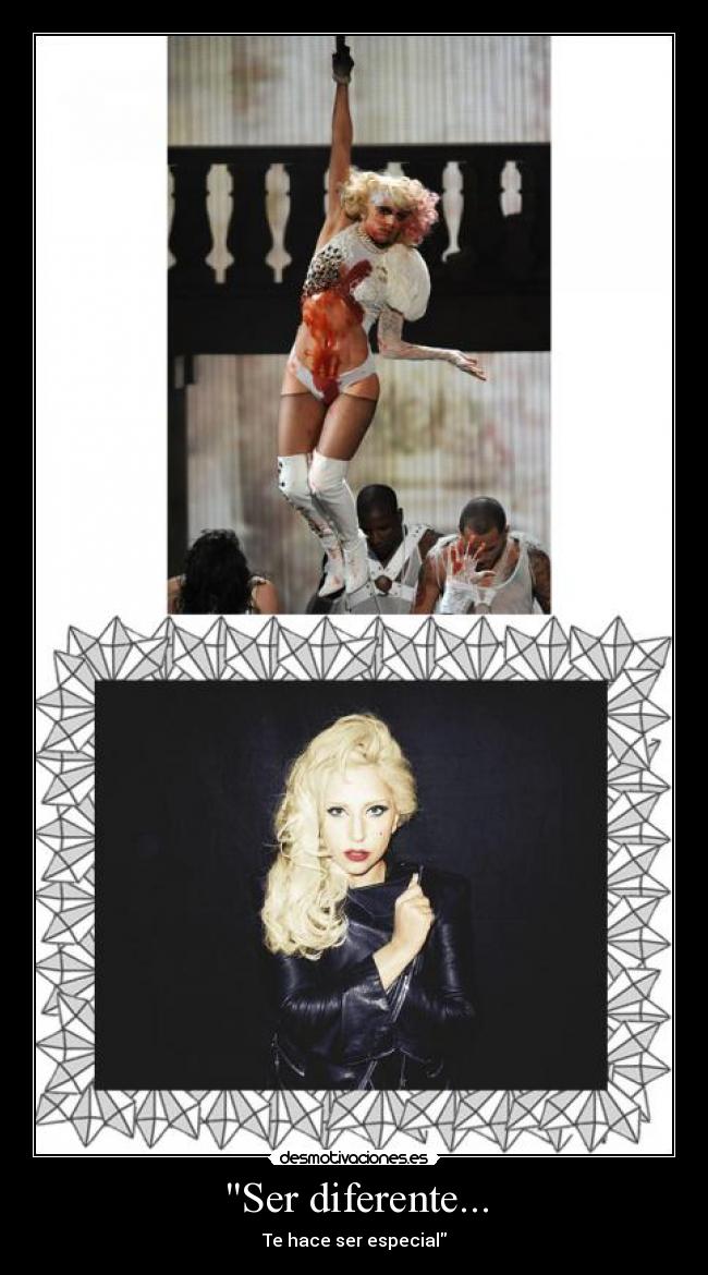 Ser diferente... -