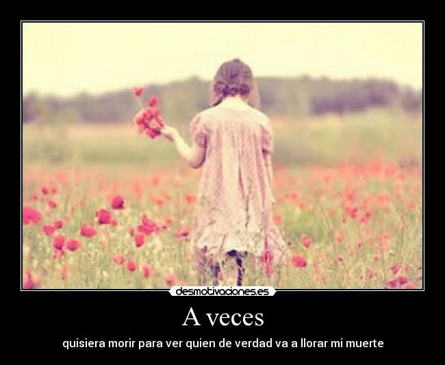 A veces -