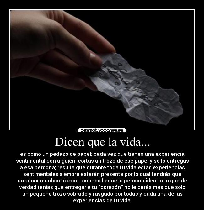 carteles vida dicen que vida desmotivaciones