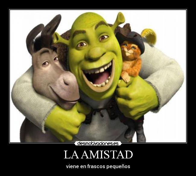 LA AMISTAD - viene en frascos pequeños