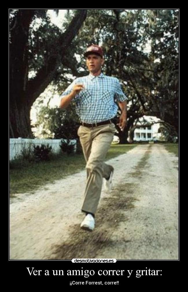 carteles forrest guump desmotivaciones
