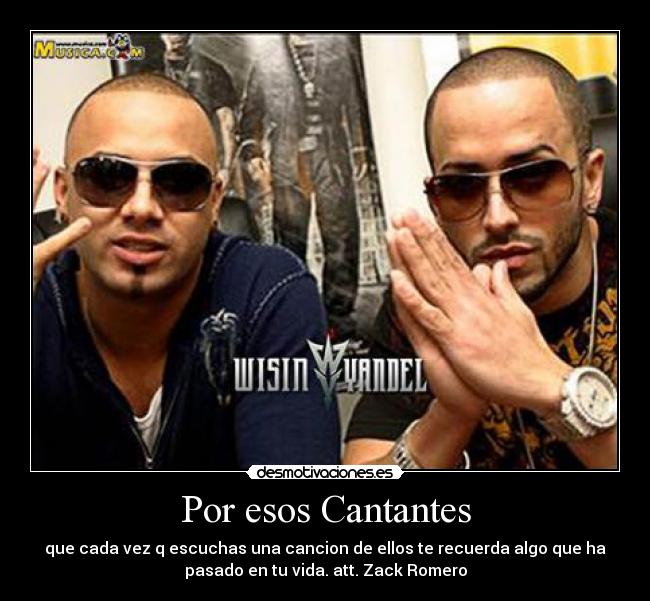 Por esos Cantantes - 