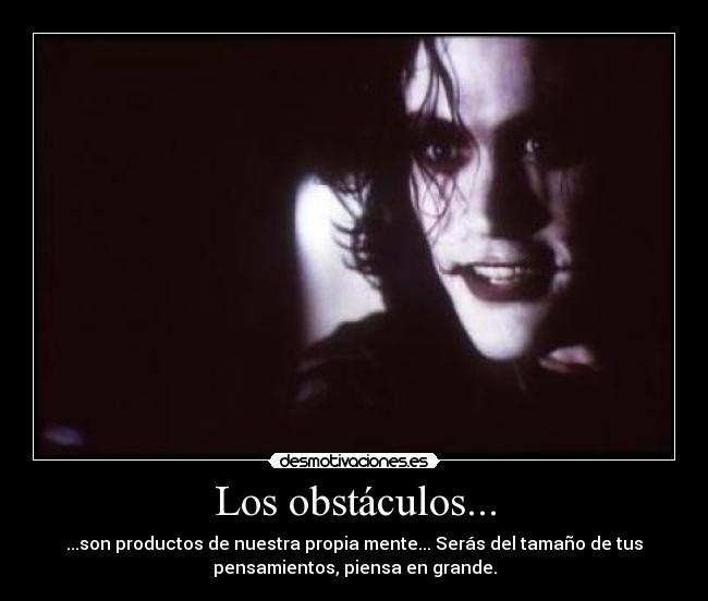Los obstáculos... - 