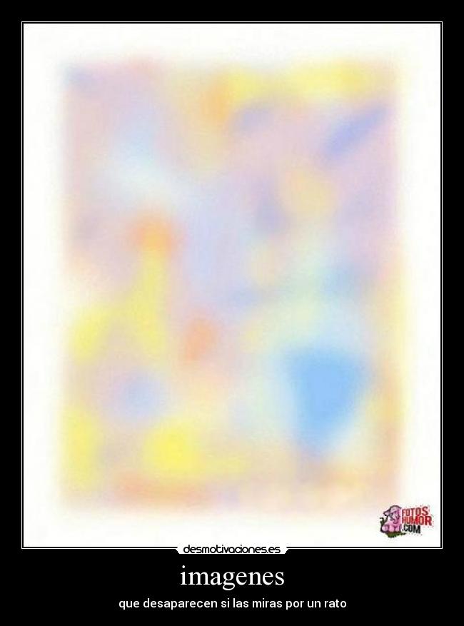 imagenes - que desaparecen si las miras por un rato