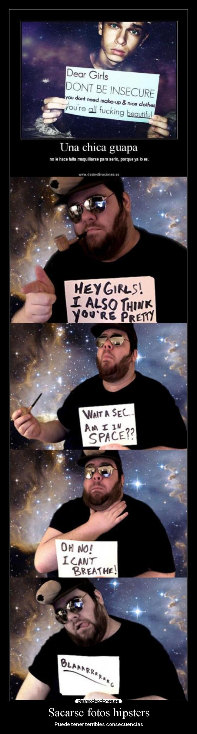 Sacarse fotos hipsters - Puede tener terribles consecuencias