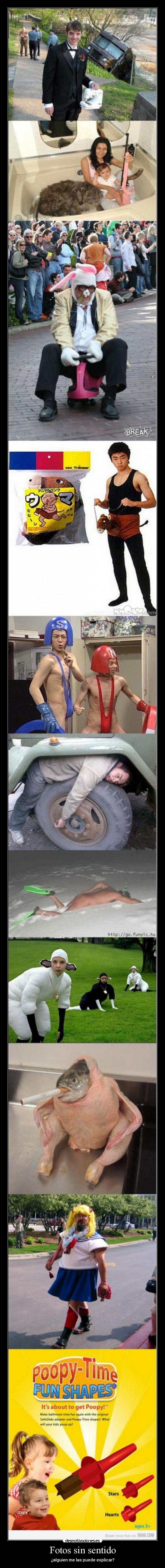 Fotos sin sentido - ¿alguien me las puede explicar?