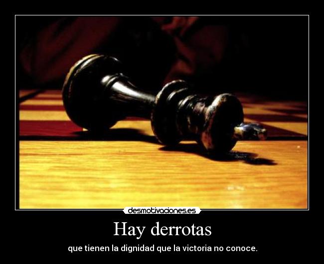 Hay derrotas - 