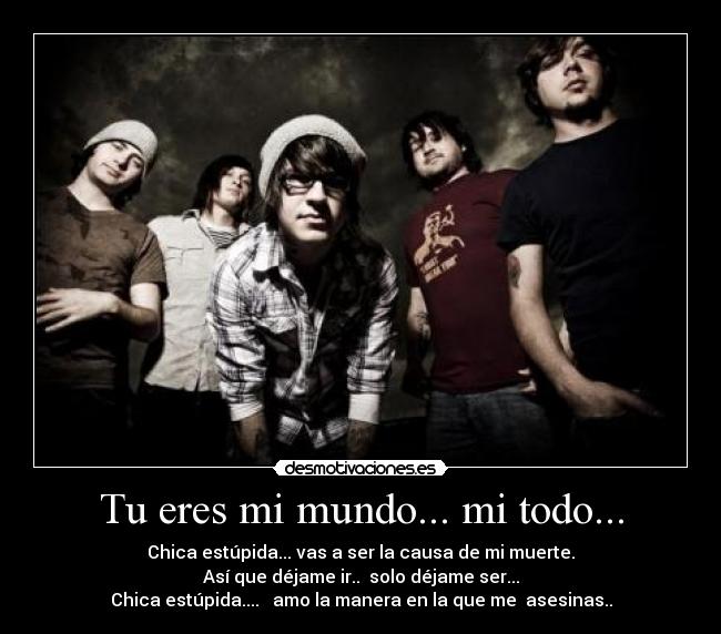 carteles mundo you stupid girl desmotivaciones